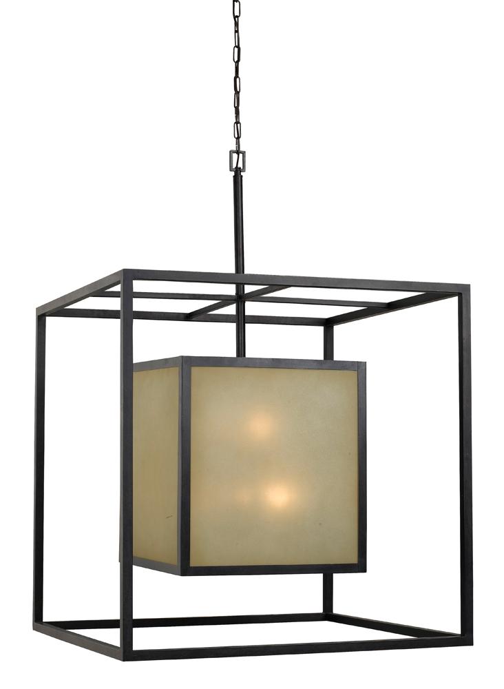 Hilden 12-Light Aged Bronze Hanging Pendant