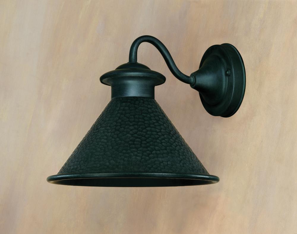 Dark Sky Essen 1-Light Outdoor Rust Short-Arm Wall Lamp
