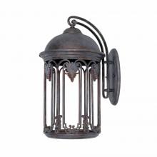 World Imports WI971419 - Dark Sky 11 in. Old Bronze Outdoor Wall Sconce