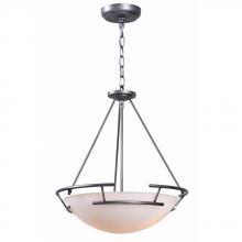 World Imports WI7080237 - Ava Collection 2-Light Brushed Nickel Indoor Pendant