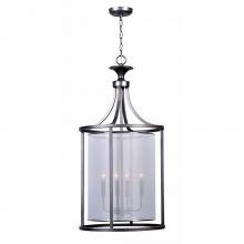 World Imports WI435437 - Aria Collection 4-Light Brushed Nickel Indoor Pendant