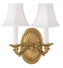 World Imports WI620814 - 2-Light French Gold Sconce