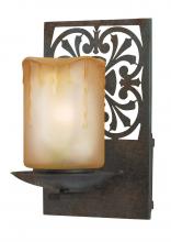 World Imports WI902689 - Adelaide Collection Wall-Mount Outdoor Bronze Sconce