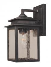 World Imports WI910542 - Sutton Collection 1-Light Rust Outdoor Wall Sconce
