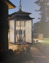 World Imports WI910842 - Sutton Collection 4-Light Rust Outdoor Hanging Lantern