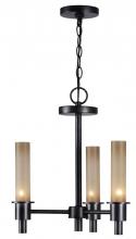 World Imports WI687288 - Dunwoody 3-Light Oil-Rubbed Bronze Chandelier