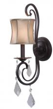 World Imports WI885489 - Annelise 1-Light Bronze Sconce