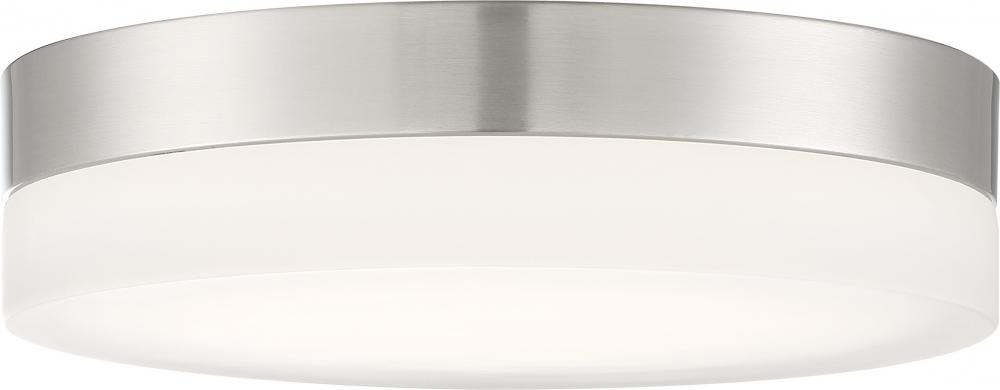 Pi - 14"- LED Flush - Brushed Nickel Finish