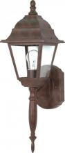 Nuvo 60/541 - Briton - 1 Light 18" Wall Lantern with Clear Seeded Glass - Old Bronze Finish