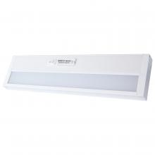 Nuvo 63/552 - 14 Inch; LED; SMART - Starfish; RGB and Tunable White; Under Cabinet Light; White Finish