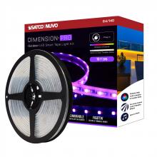 Nuvo 64/140 - Dimension Pro; Tape light strip; 16 ft.; Hi-Output; RGB plus Tunable White; Plug connection; IP65;