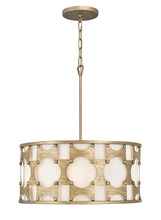 Hinkley 4735BNG - Small Drum Chandelier