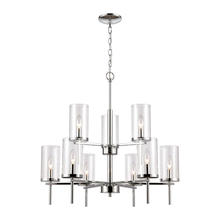 ELK Home CN290923 - Thomas - Oakland 28.5'' Wide 9-Light Chandelier - Chrome