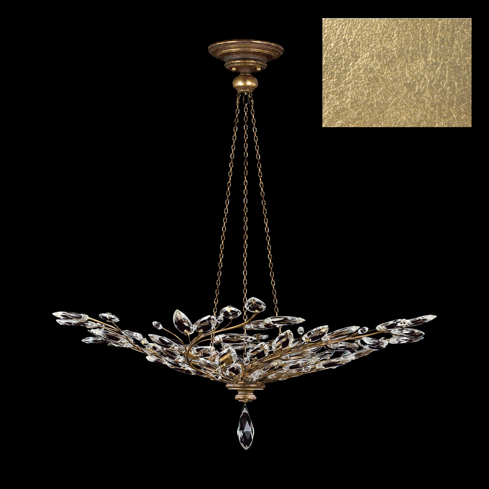 Crystal Laurel 47" Round Pendant