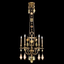 Fine Art Handcrafted Lighting 719540-1ST - Encased Gems 27" Round Chandelier